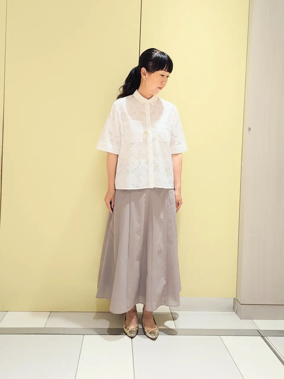 J.PRESS LADIES スタッフ コーディネート画像