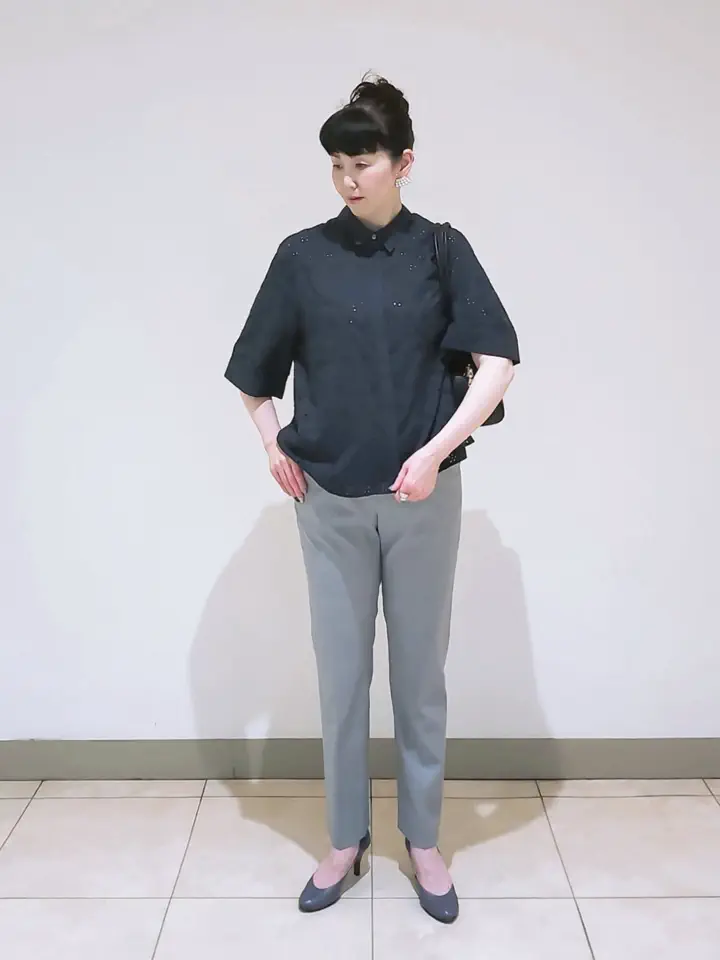 J.PRESS LADIES L スタッフ コーディネート画像