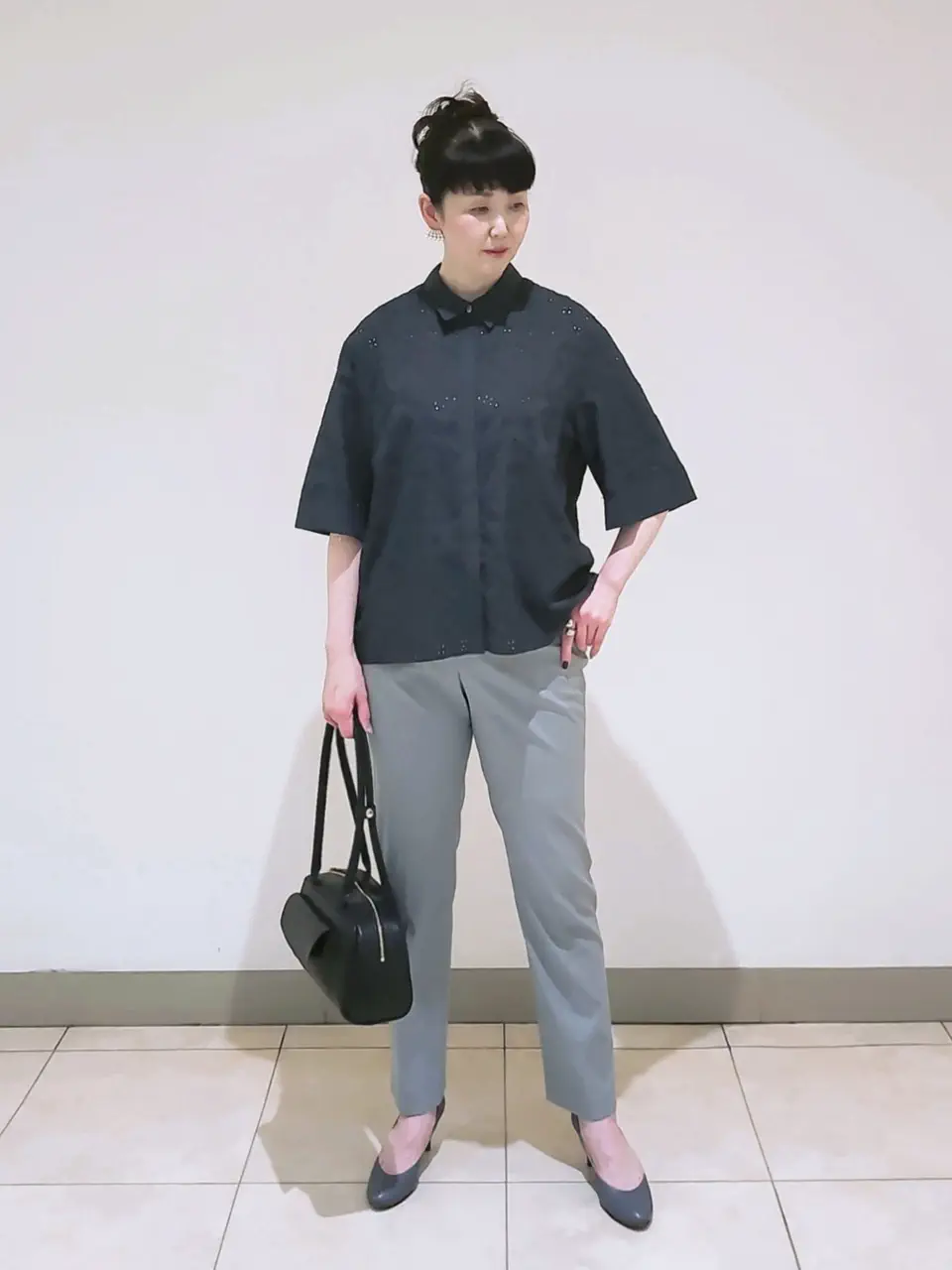 J.PRESS LADIES L スタッフ コーディネート画像
