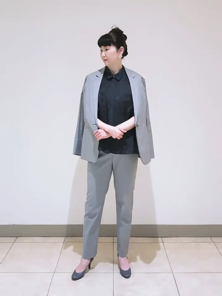 J.PRESS LADIES L スタッフ コーディネート画像