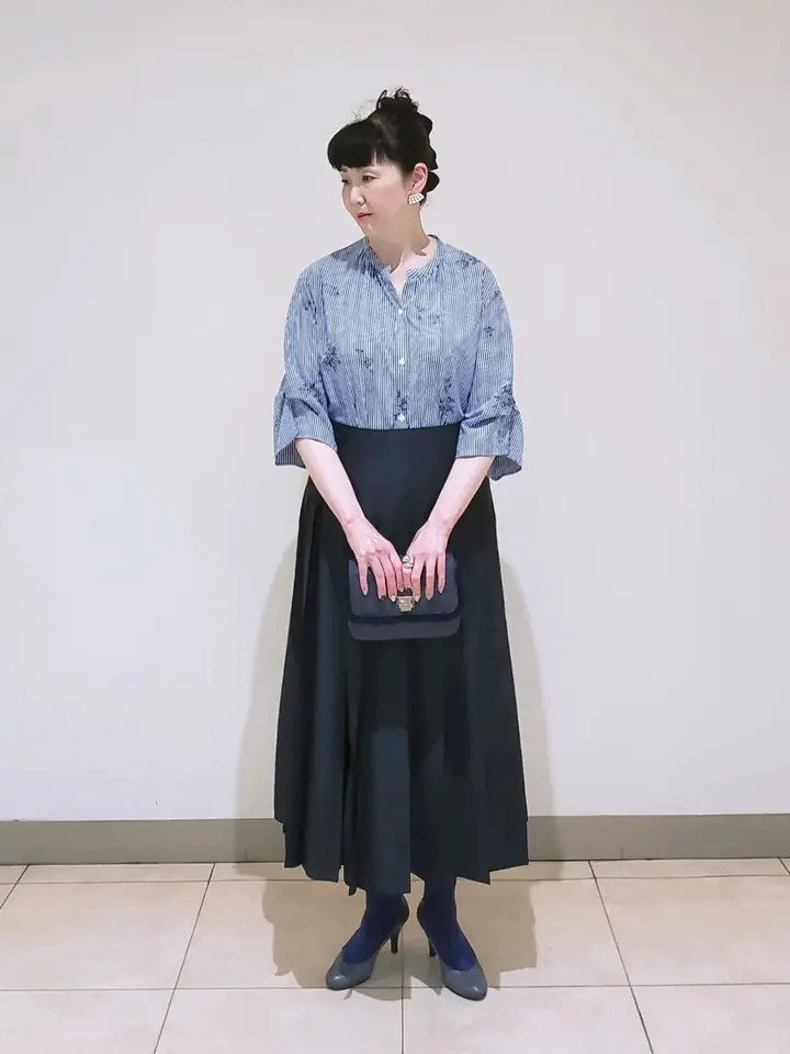 J.PRESS LADIES L スタッフ コーディネート画像
