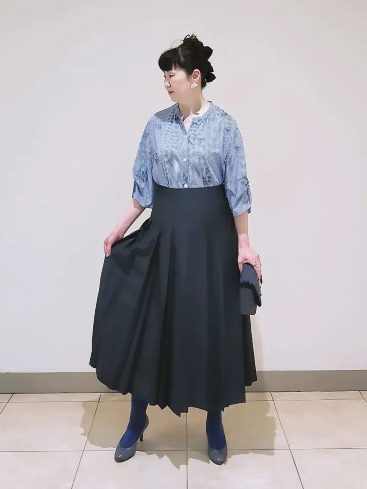 J.PRESS LADIES L スタッフ コーディネート画像