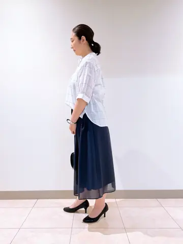 J.PRESS LADIES L スタッフ コーディネート画像