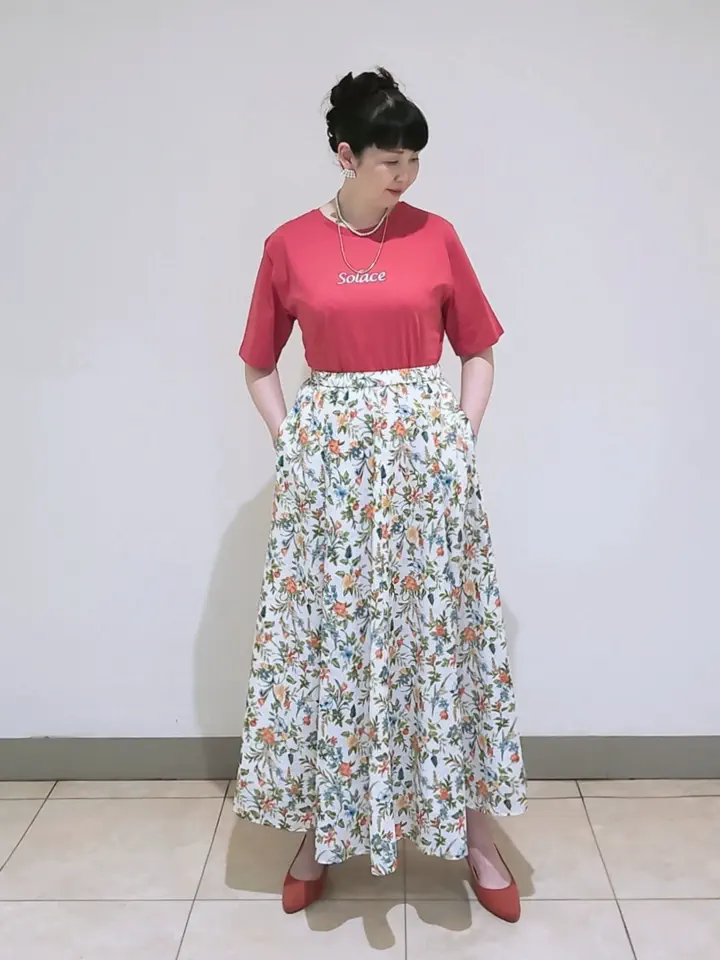 J.PRESS LADIES L スタッフ コーディネート画像