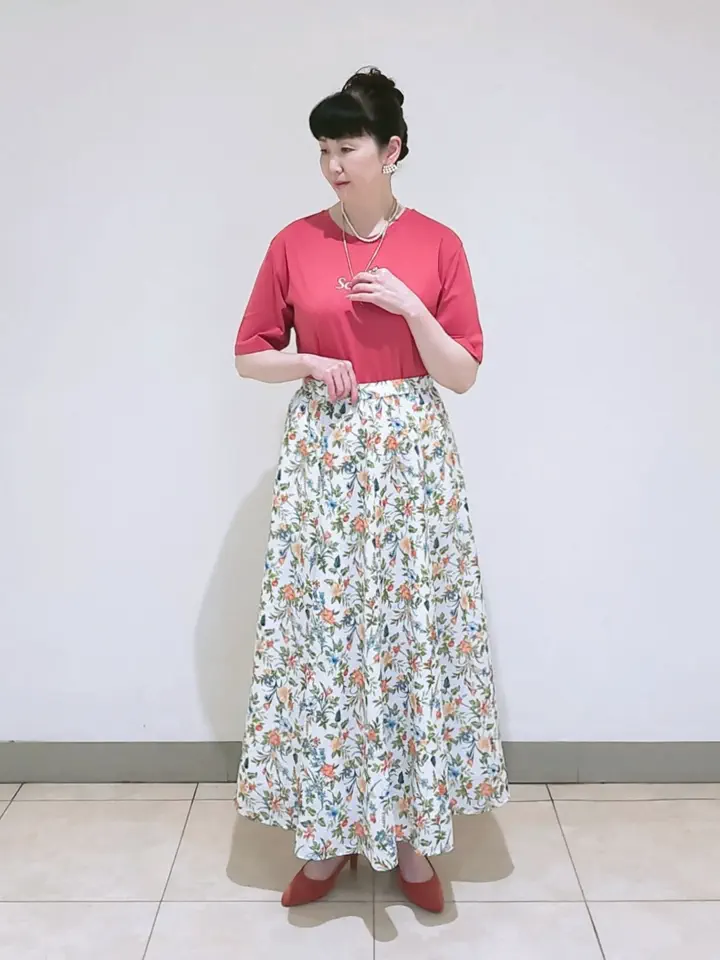 J.PRESS LADIES L スタッフ コーディネート画像