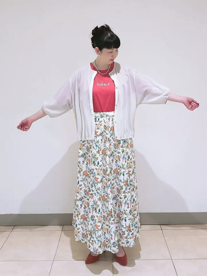 J.PRESS LADIES L スタッフ コーディネート画像
