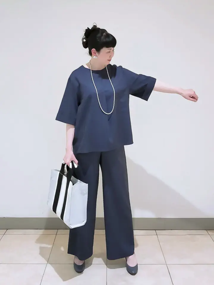 J.PRESS LADIES L スタッフ コーディネート画像