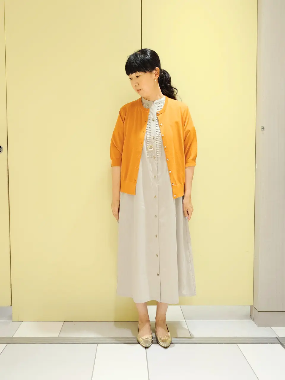 J.PRESS LADIES スタッフ コーディネート画像