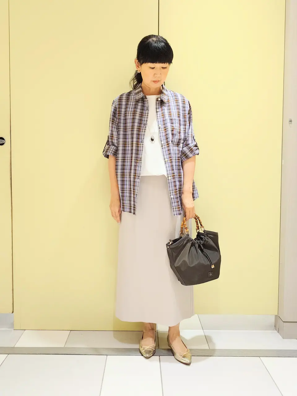 J.PRESS LADIES スタッフ コーディネート画像