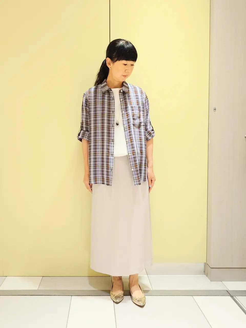 J.PRESS LADIES スタッフ コーディネート画像