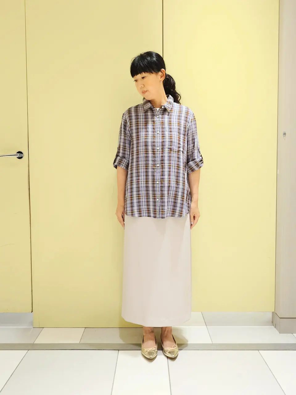 J.PRESS LADIES スタッフ コーディネート画像