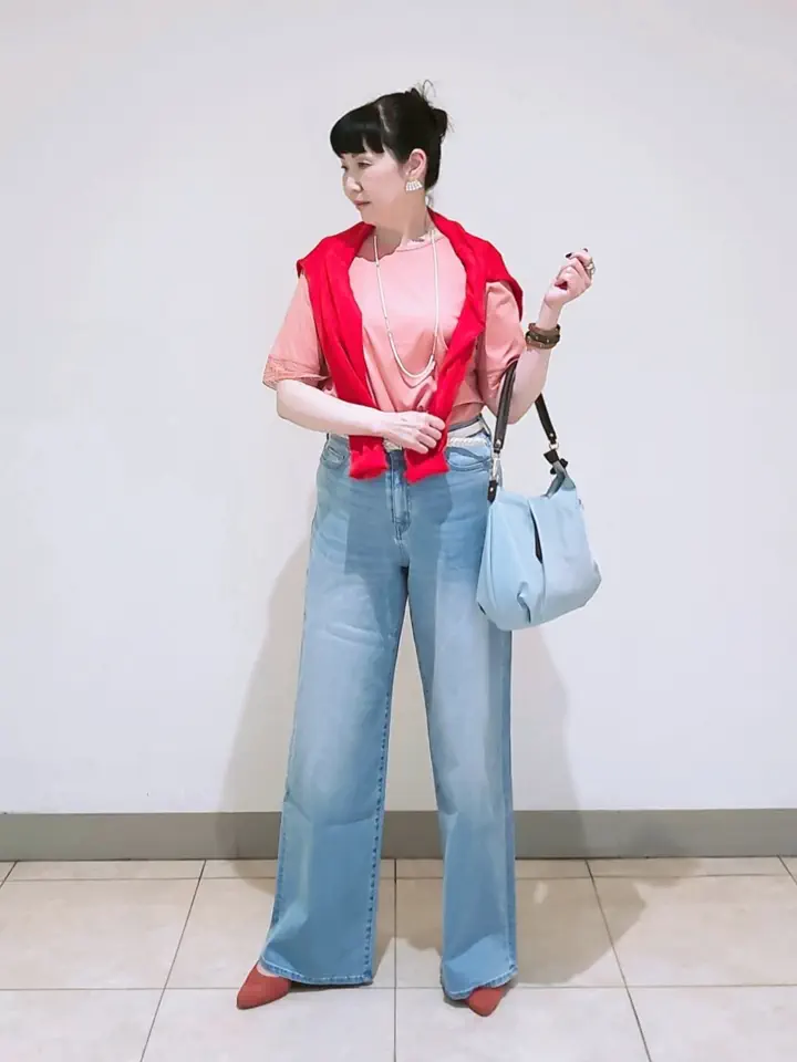 J.PRESS LADIES L スタッフ コーディネート画像