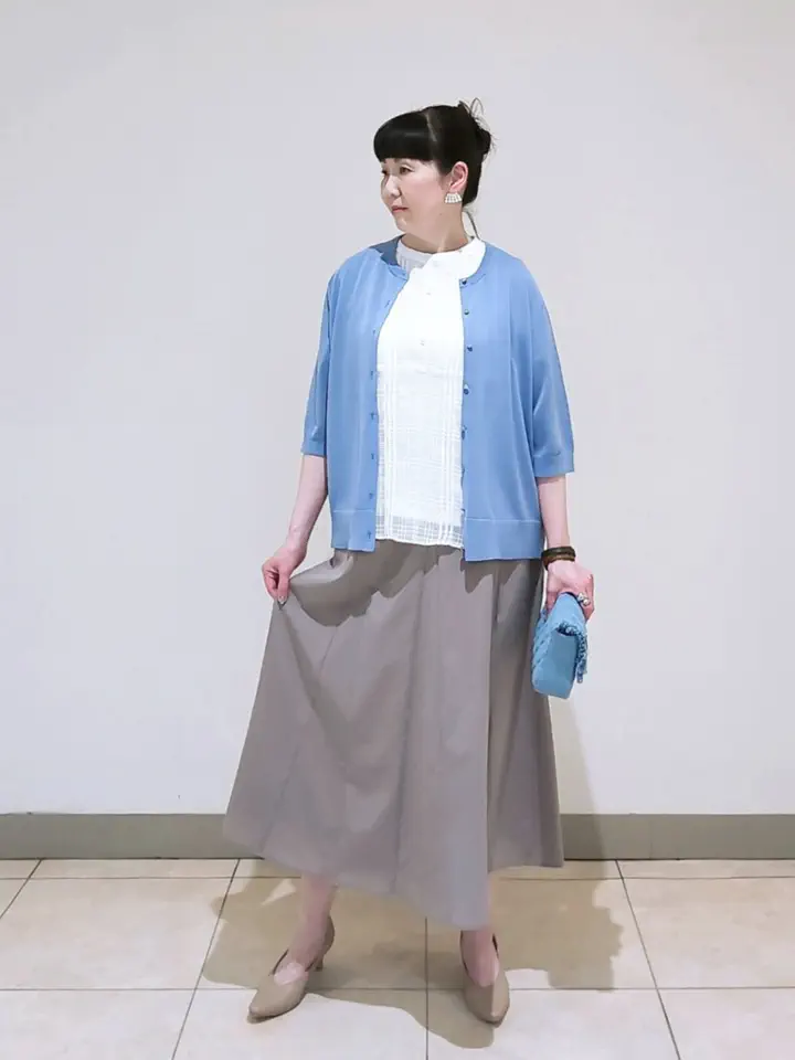 J.PRESS LADIES L スタッフ コーディネート画像