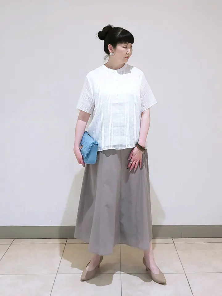 J.PRESS LADIES L スタッフ コーディネート画像