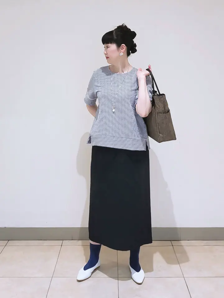 J.PRESS LADIES L スタッフ コーディネート画像