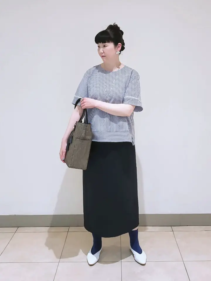J.PRESS LADIES L スタッフ コーディネート画像