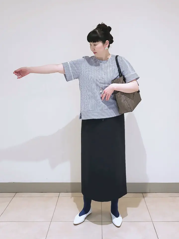 J.PRESS LADIES L スタッフ コーディネート画像