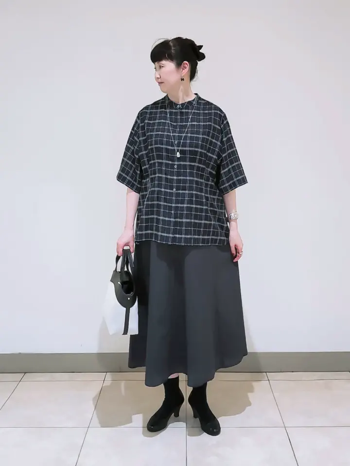 J.PRESS LADIES L スタッフ コーディネート画像
