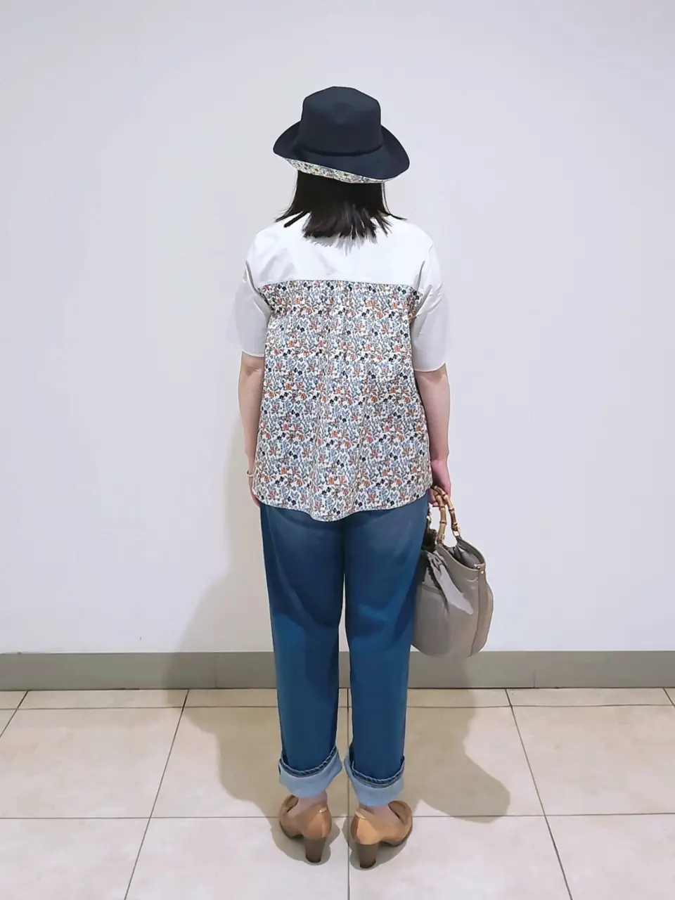 J.PRESS LADIES L スタッフ コーディネート画像