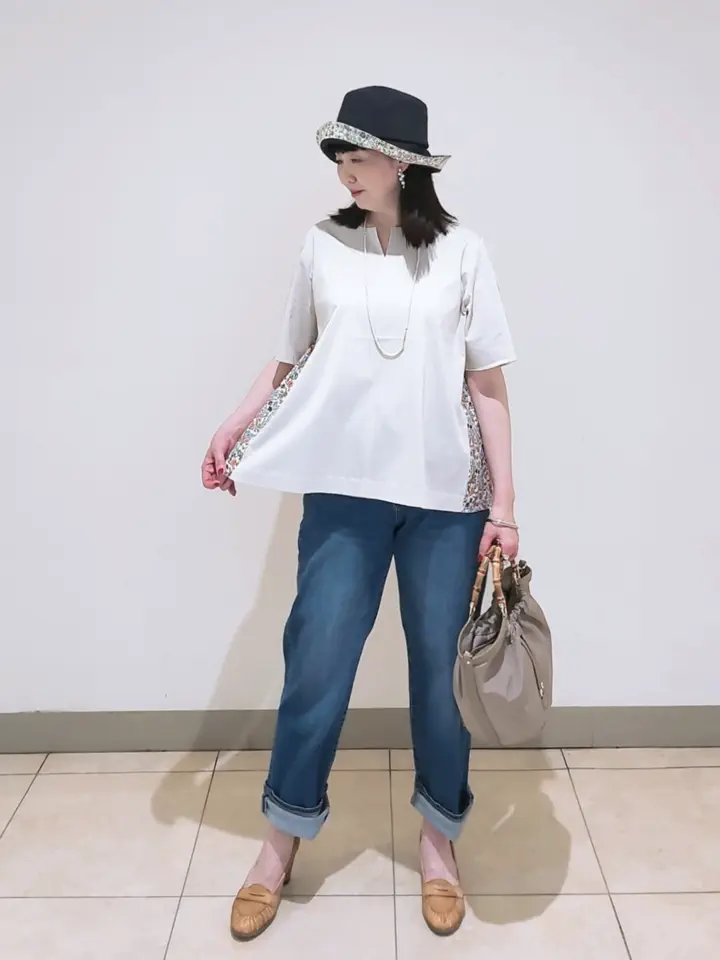 J.PRESS LADIES L スタッフ コーディネート画像