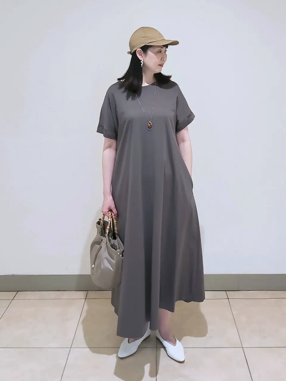 J.PRESS LADIES L スタッフ コーディネート画像