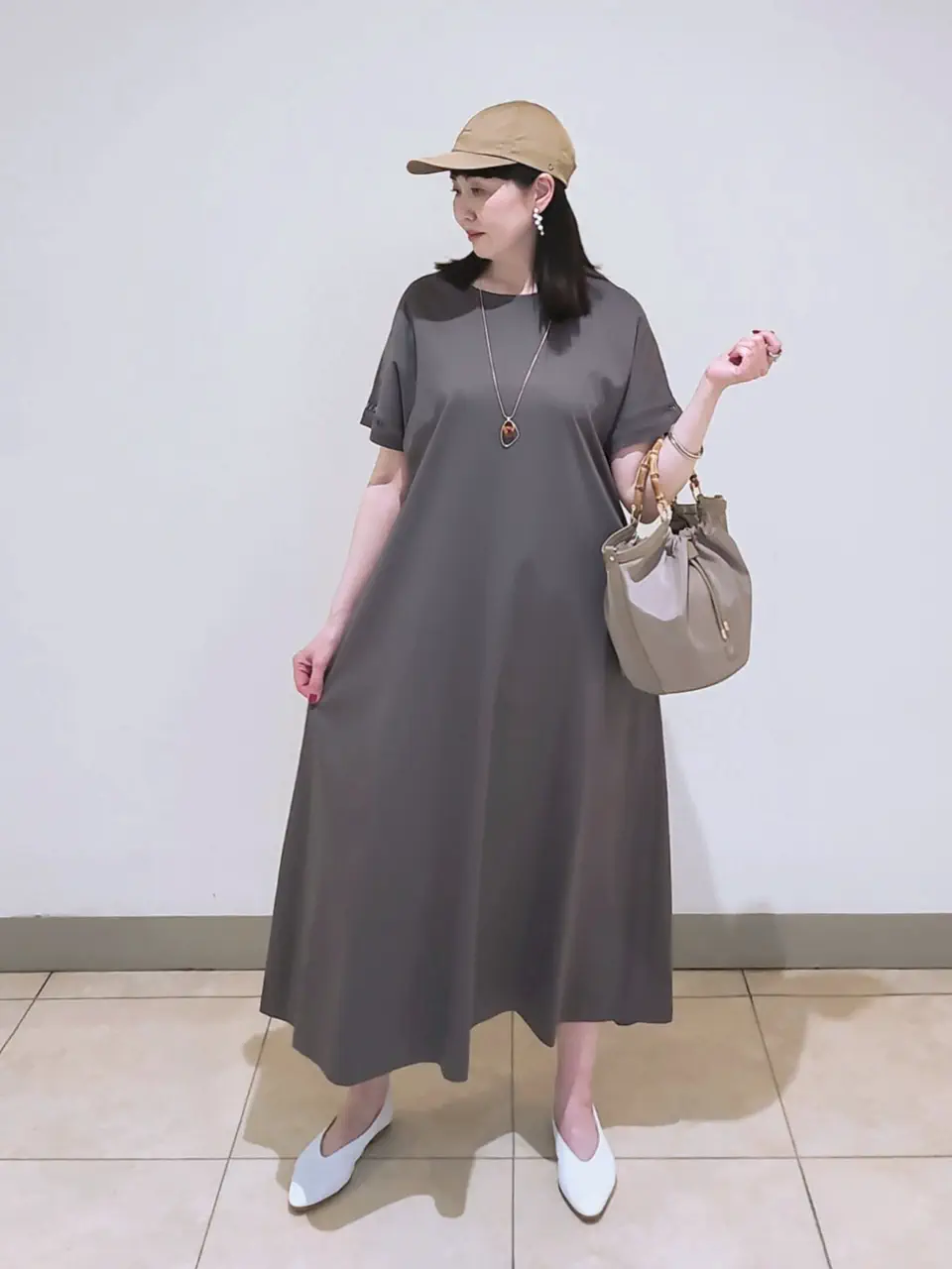 J.PRESS LADIES L スタッフ コーディネート画像