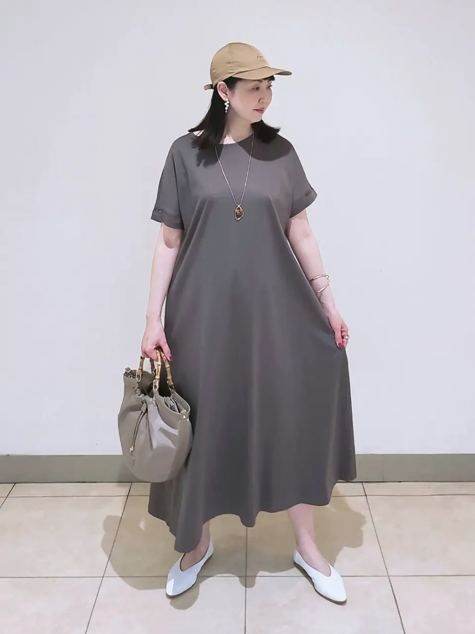 J.PRESS LADIES L スタッフ コーディネート画像