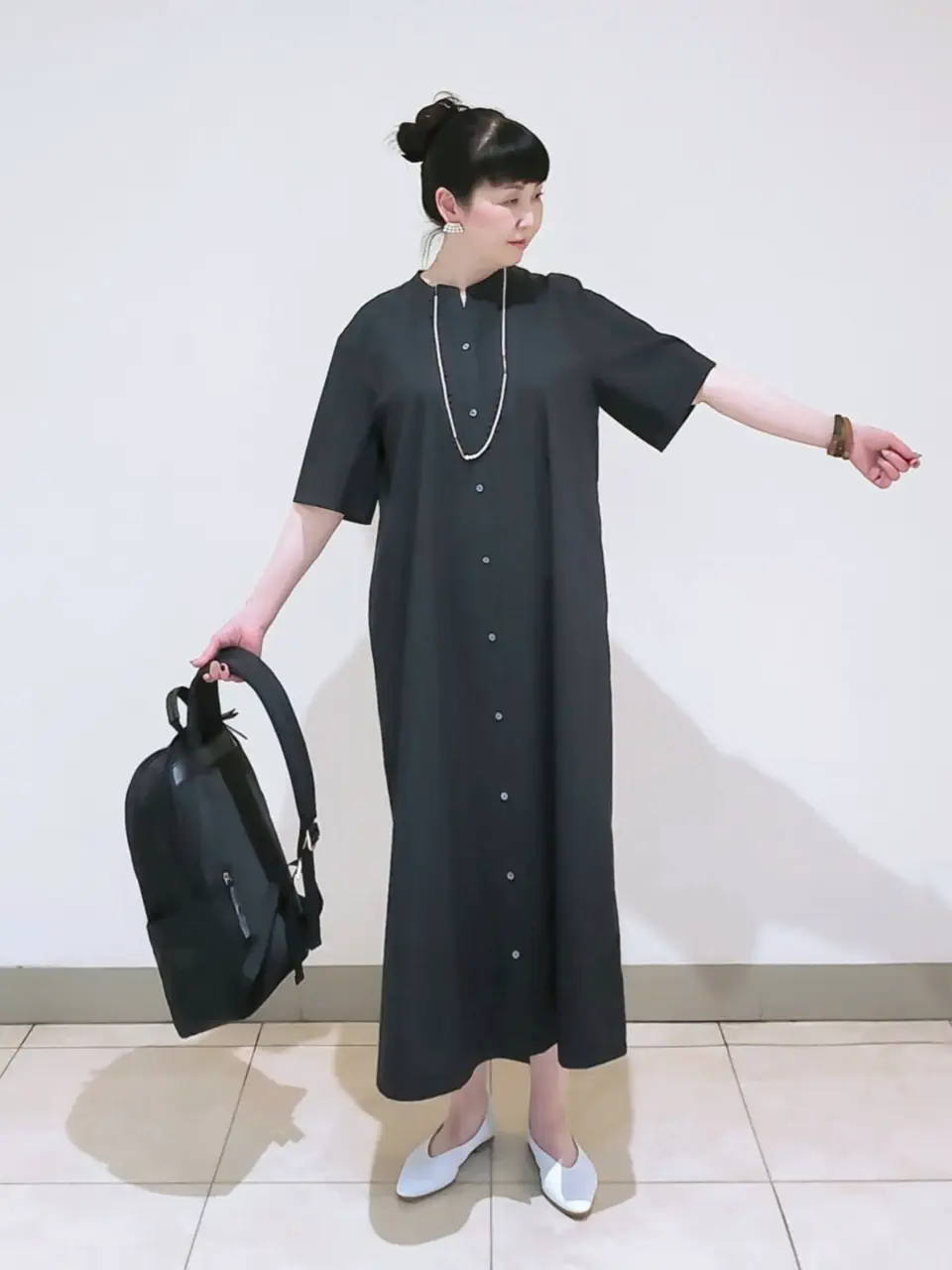 J.PRESS LADIES L スタッフ コーディネート画像