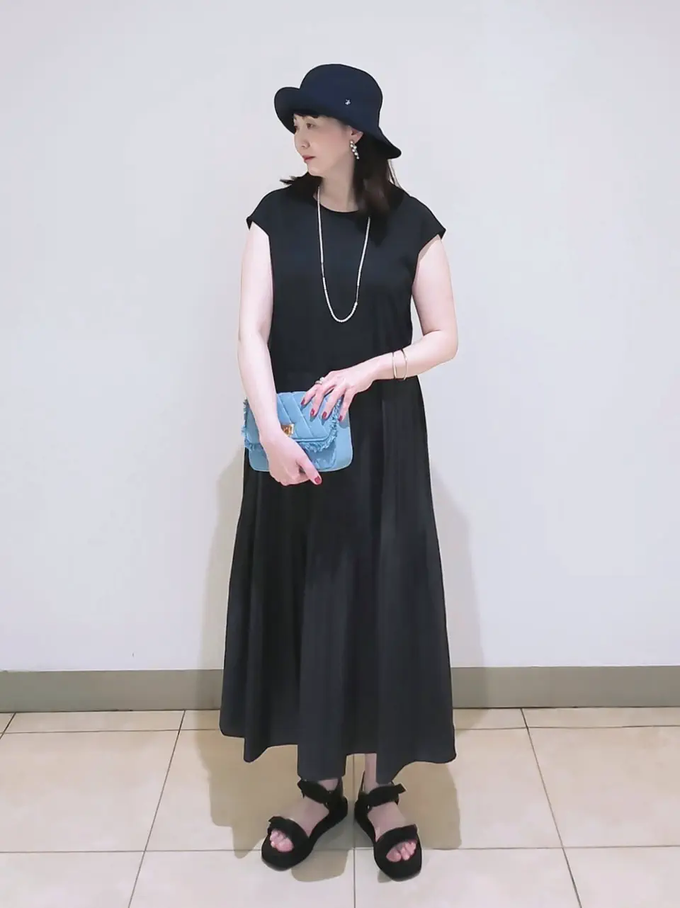 J.PRESS LADIES L スタッフ コーディネート画像