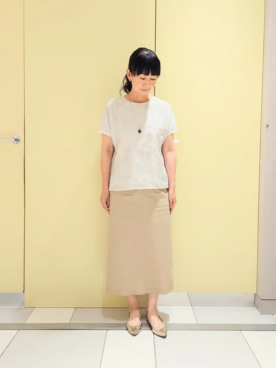 J.PRESS LADIES スタッフ コーディネート画像