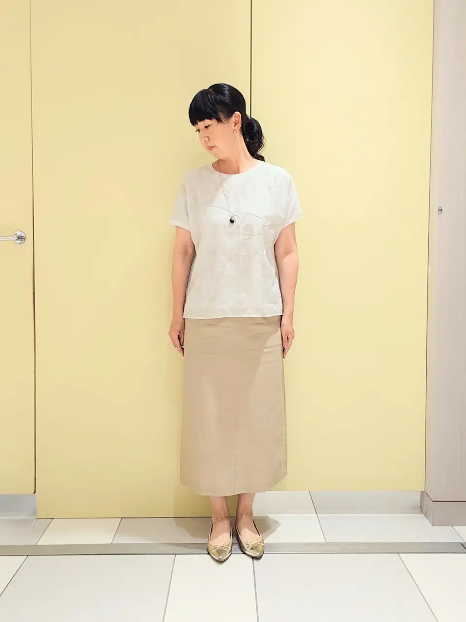 J.PRESS LADIES スタッフ コーディネート画像