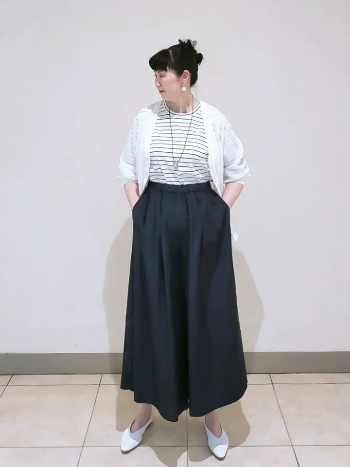J.PRESS LADIES L スタッフ コーディネート画像