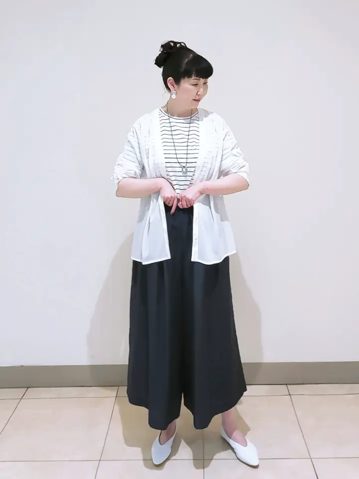 J.PRESS LADIES L スタッフ コーディネート画像