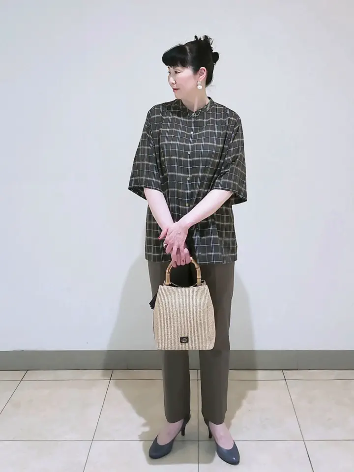 J.PRESS LADIES L スタッフ コーディネート画像