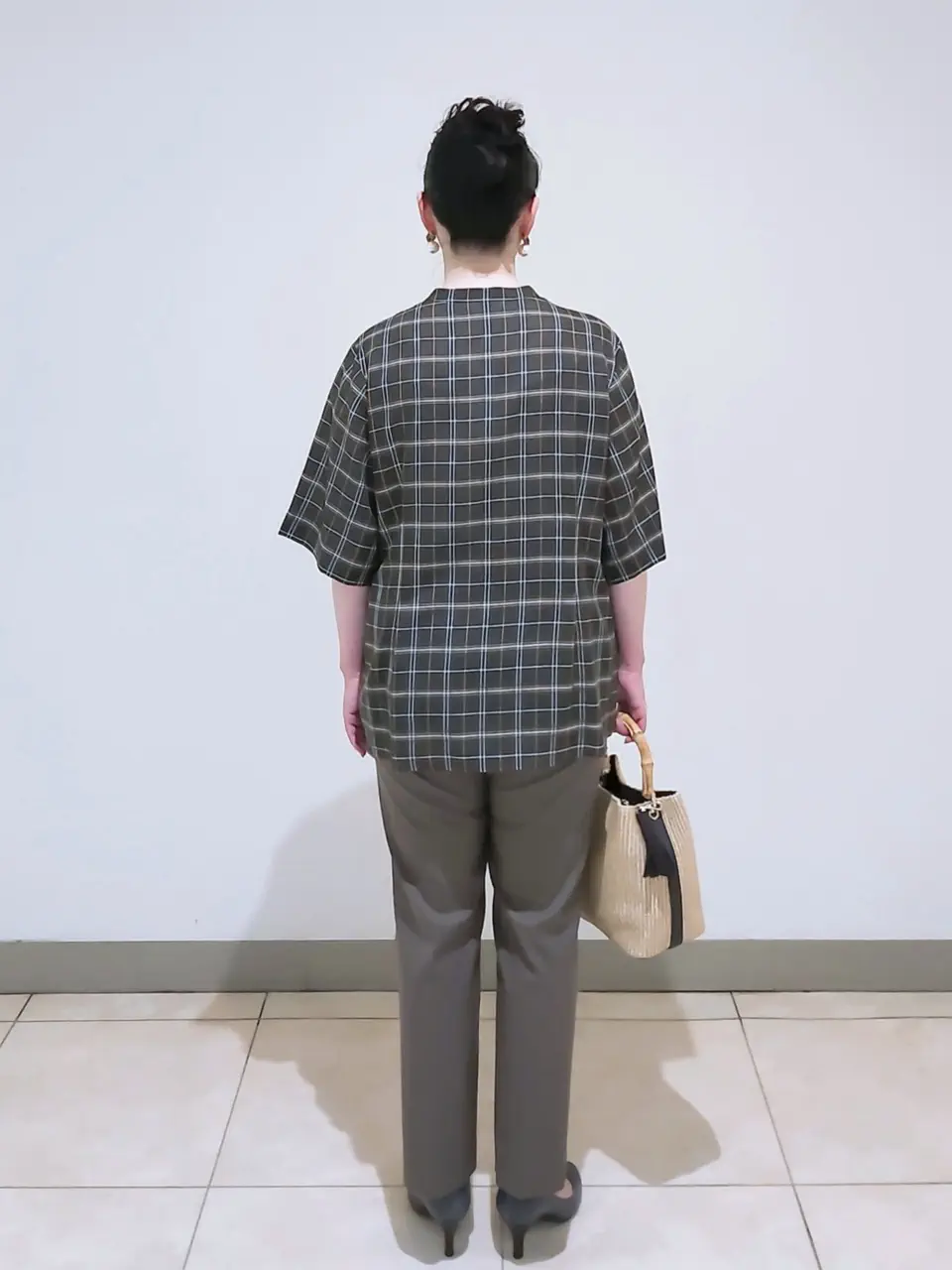 J.PRESS LADIES L スタッフ コーディネート画像