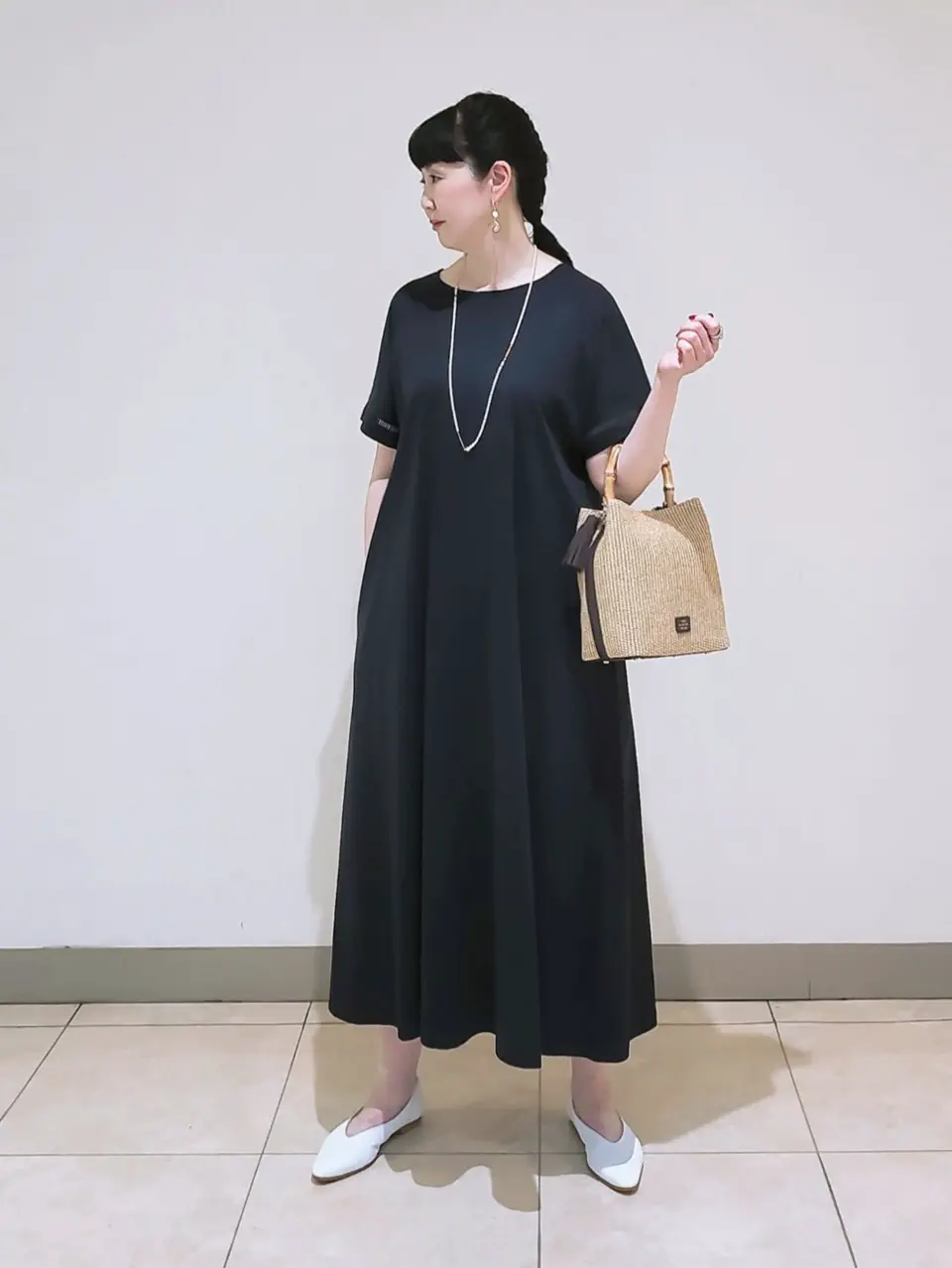 J.PRESS LADIES L スタッフ コーディネート画像