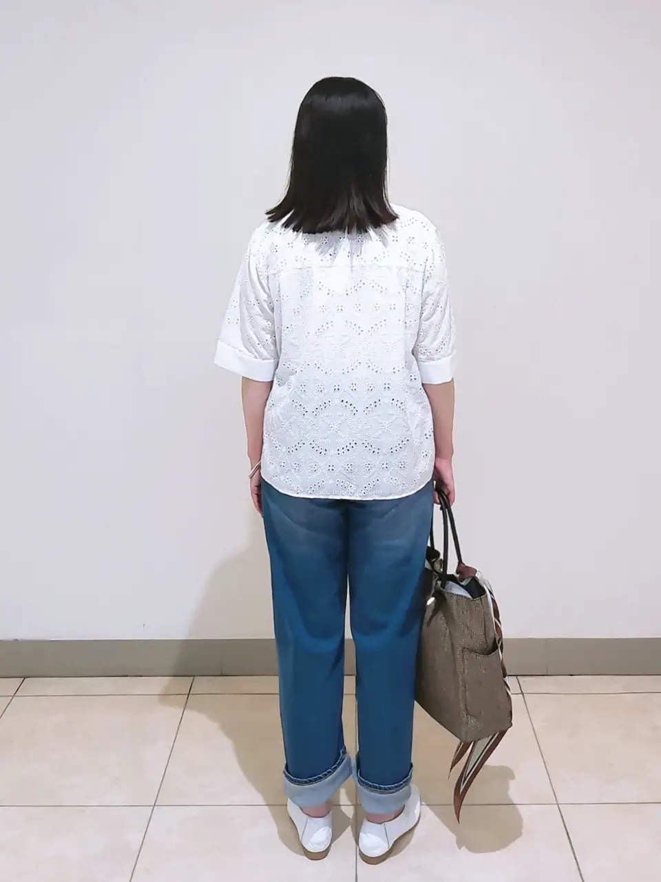 J.PRESS LADIES L スタッフ コーディネート画像