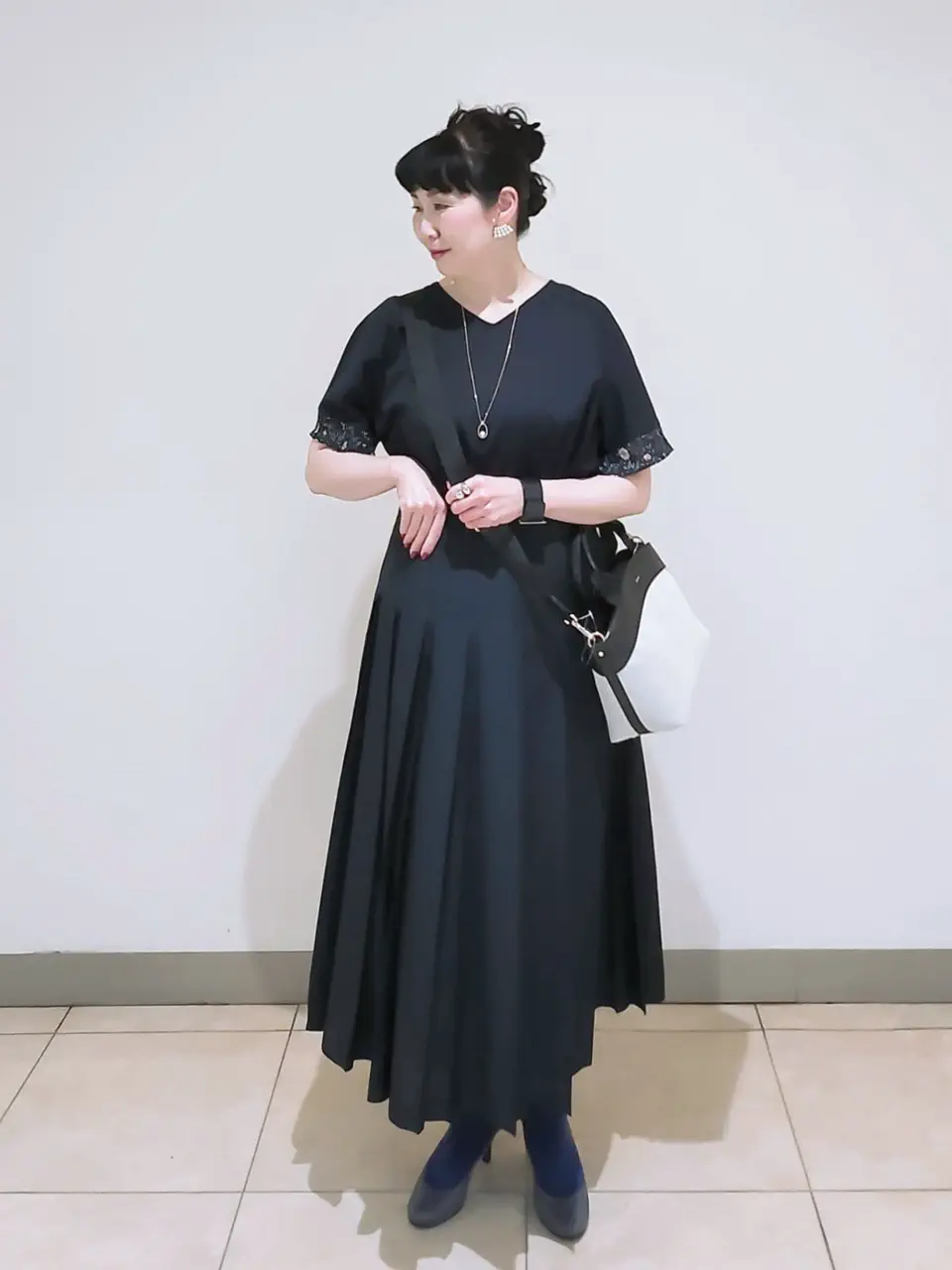 J.PRESS LADIES L スタッフ コーディネート画像