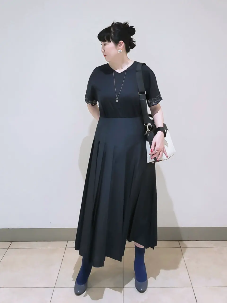 J.PRESS LADIES L スタッフ コーディネート画像