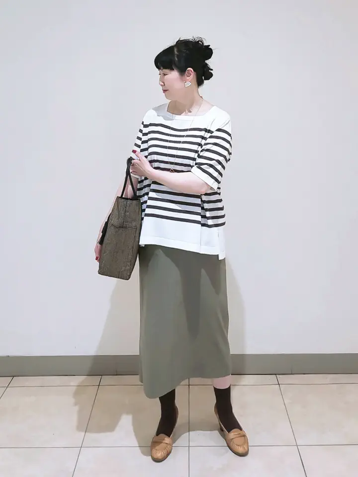 J.PRESS LADIES L スタッフ コーディネート画像