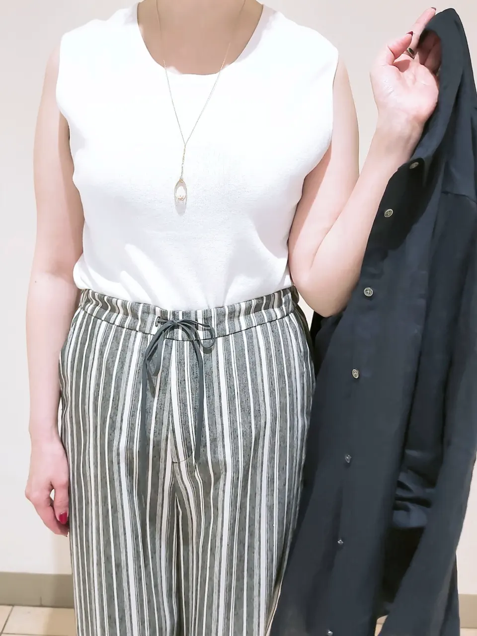 J.PRESS LADIES L スタッフ コーディネート画像