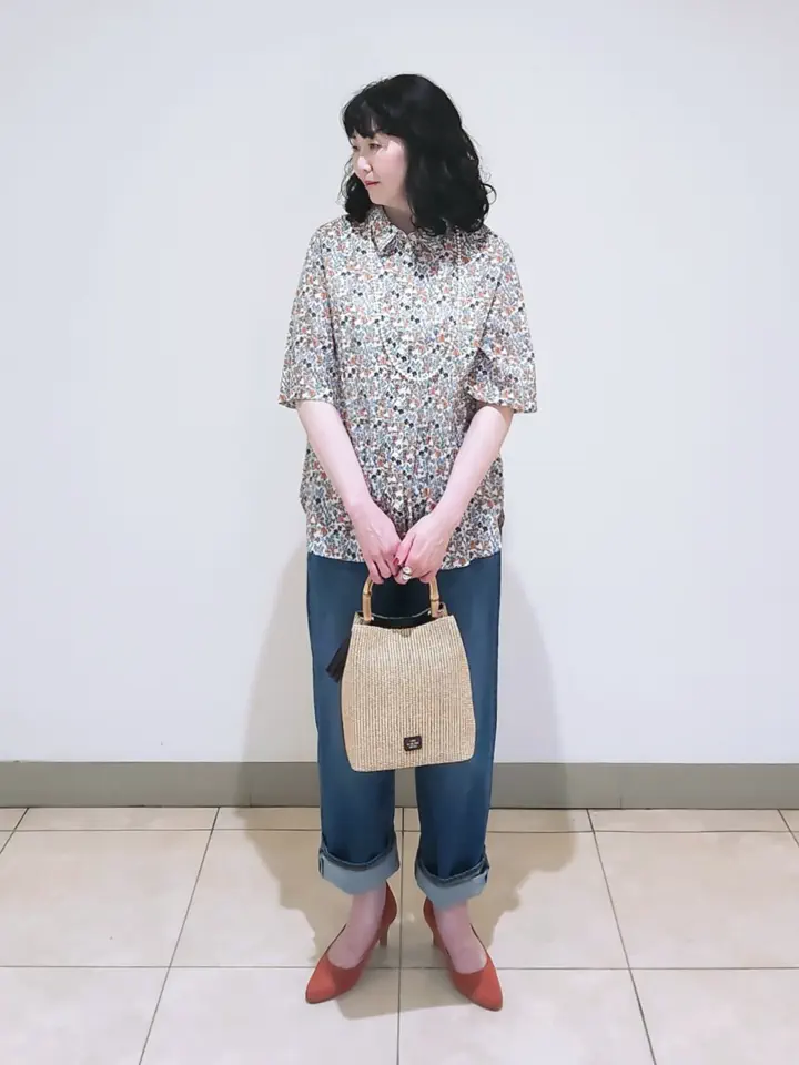 J.PRESS LADIES L スタッフ コーディネート画像