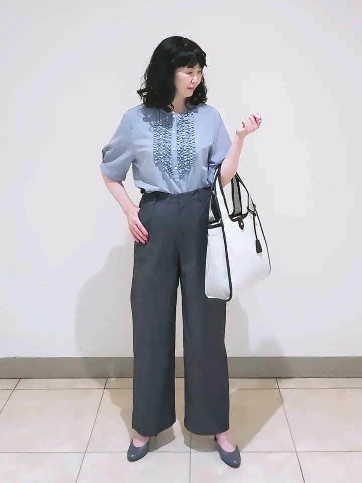 J.PRESS LADIES L スタッフ コーディネート画像