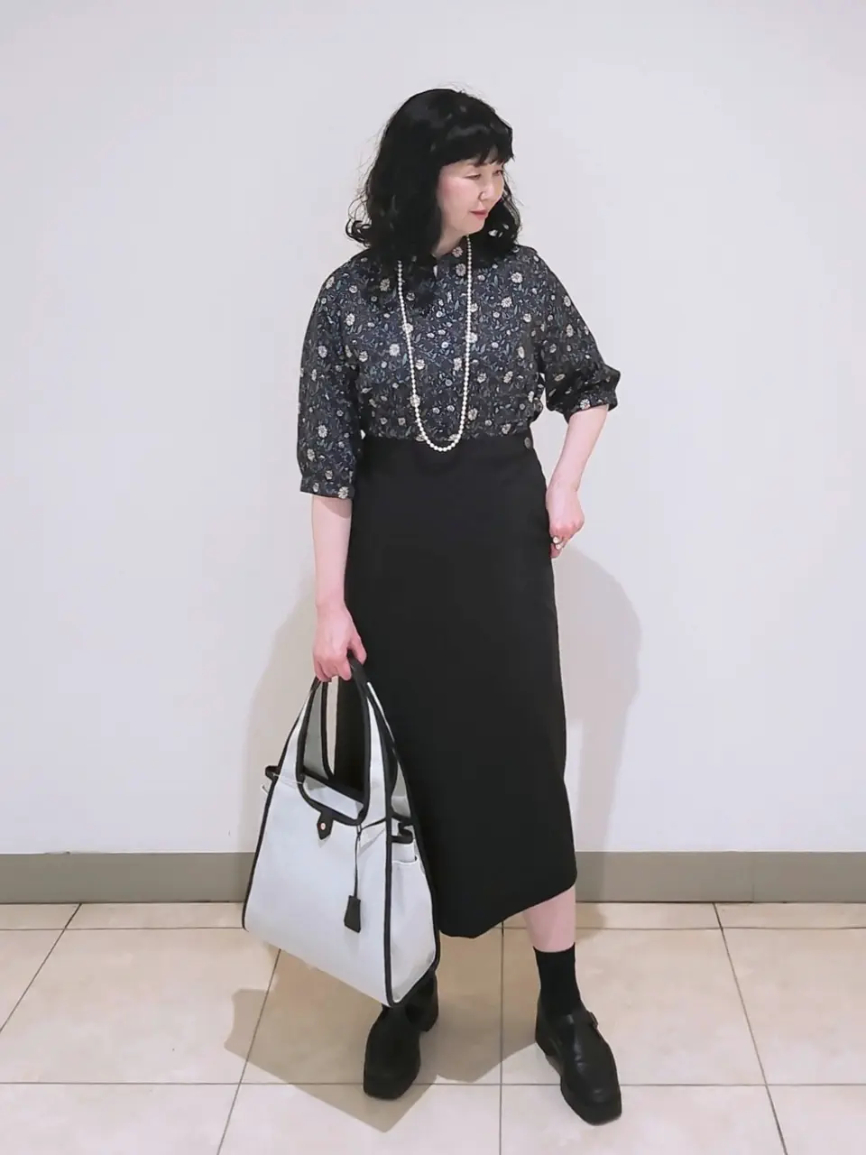 J.PRESS LADIES L スタッフ コーディネート画像