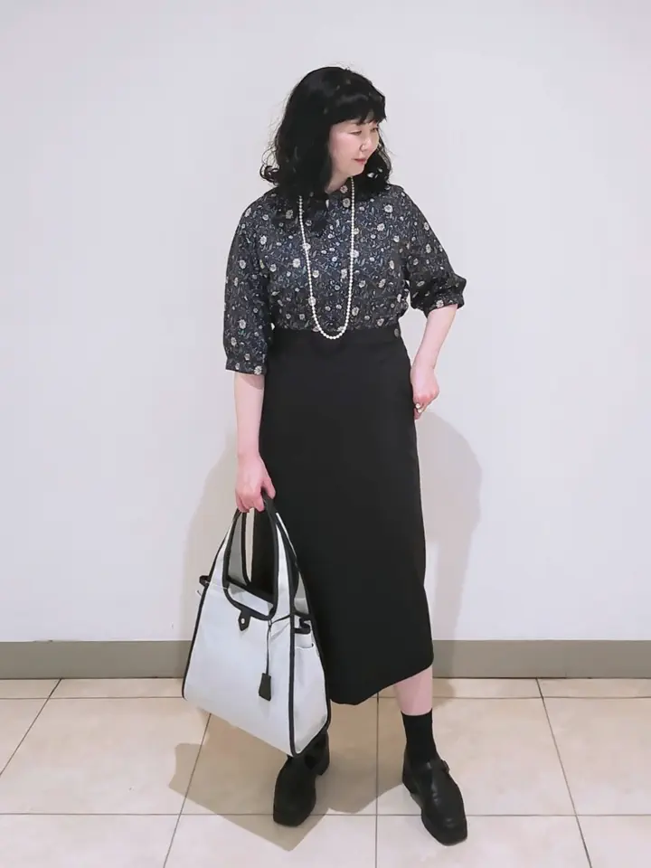 J.PRESS LADIES L スタッフ コーディネート画像