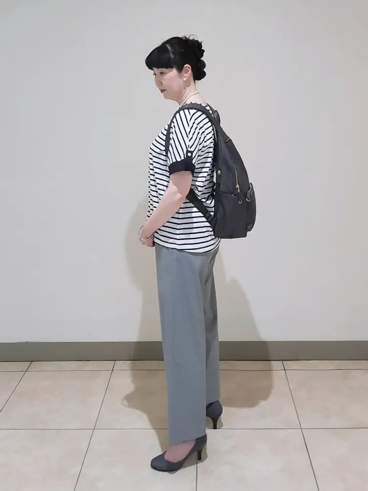 J.PRESS LADIES L スタッフ コーディネート画像