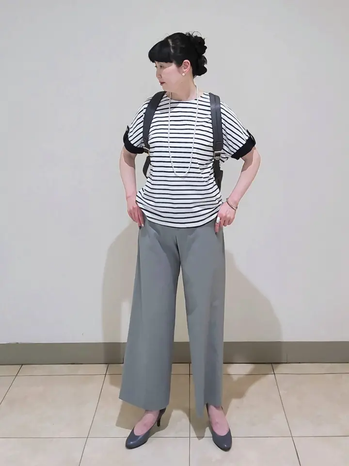 J.PRESS LADIES L スタッフ コーディネート画像
