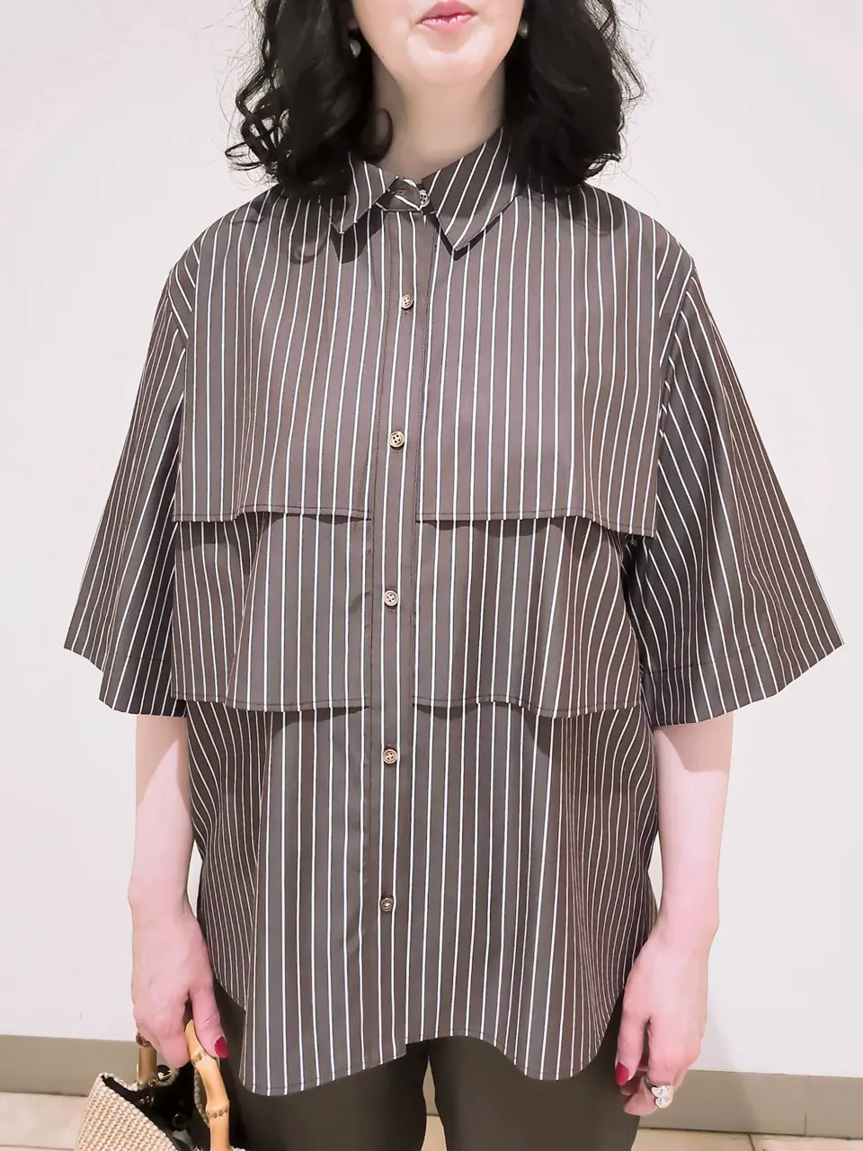 J.PRESS LADIES L スタッフ コーディネート画像