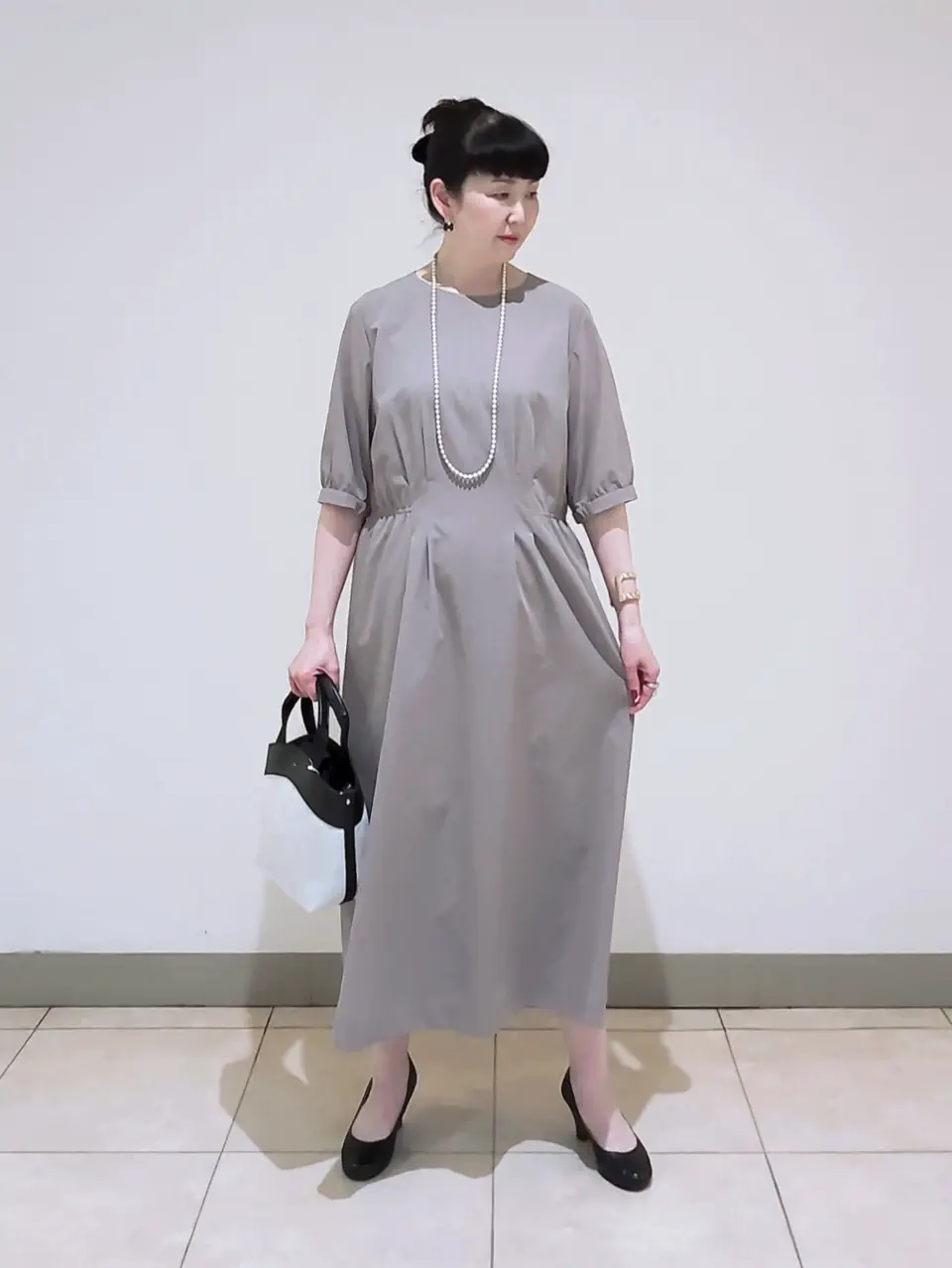 J.PRESS LADIES L スタッフ コーディネート画像