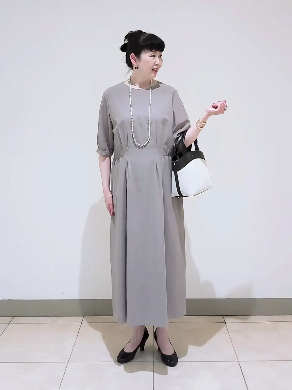 J.PRESS LADIES L スタッフ コーディネート画像